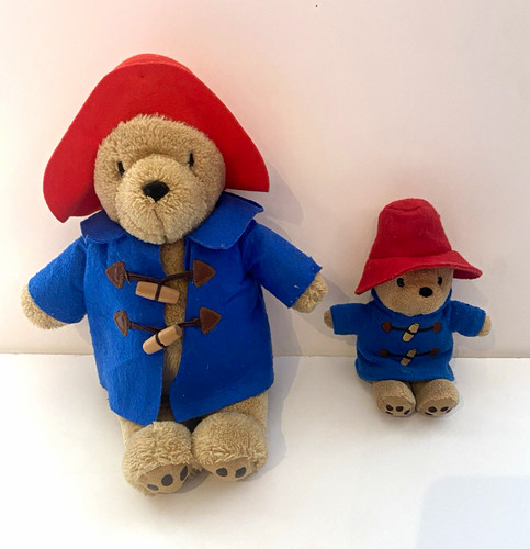 Pair paddington bear plush - pair,