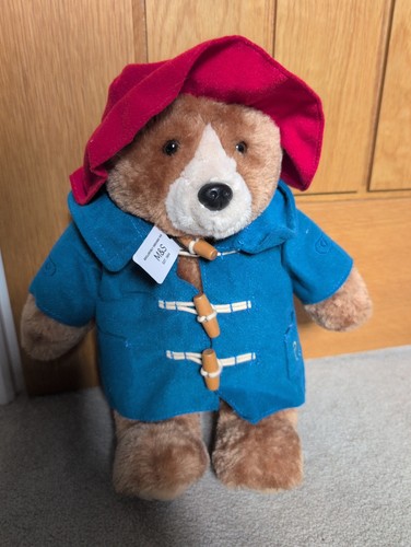 Paddington bear soft toy - m&s,