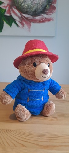 Paddington bear cuddly plush - cuddly,
