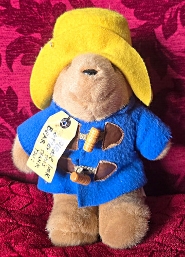 Eden paddington bear plush - eden,