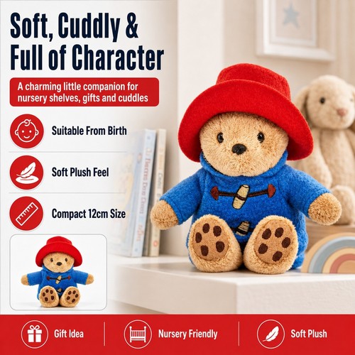 Classic paddington bear 12cm - classic,