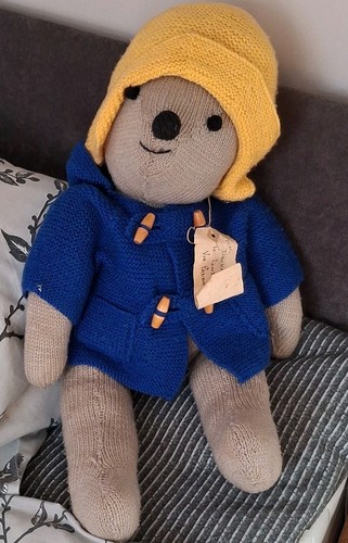 Paddington bear grey plush - bear,