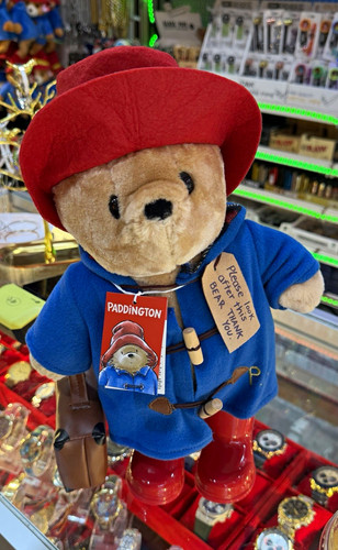 Paddington bear plush soft toy - bear,