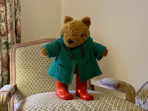 Vintage paddington style teddy - vintage,