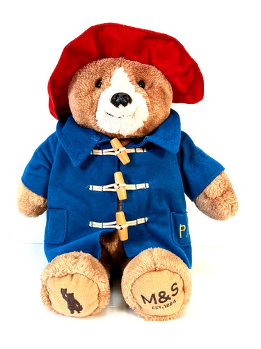 Paddington bear plush - m&s,