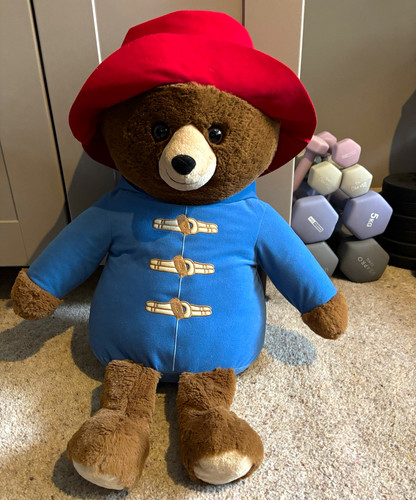 Large paddington bear plush - paddington,