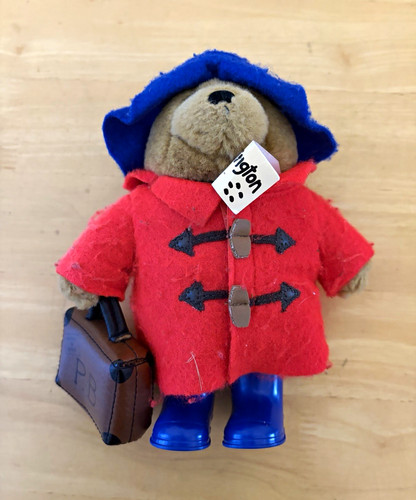 Paddington bear plush soft toy - bear,