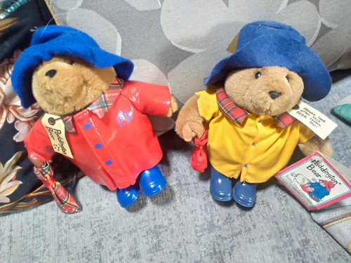 Paddington bear small plush - 2x,